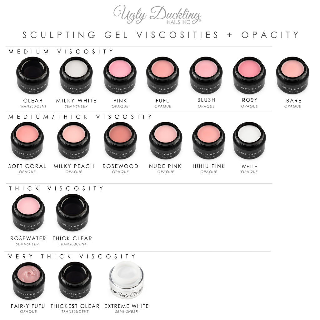 ROSEWATER - 30ml SCULPTING GEL